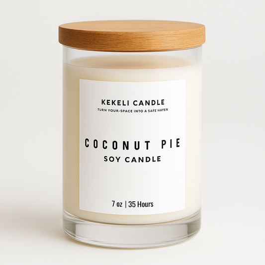 Coconut Pie Soy Candle